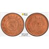 Image 1 : CHINESE SOVIET REPUBLIC: AE 5 cents, ND, PCGS MS64 RD