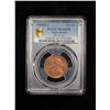 Image 2 : BRITISH INDIA: George V, 1910-1936, AE ¼ anna, 1934(c), PCGS MS66 RB