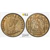 Image 1 : BRITISH INDIA: George V, 1910-1936, 8 annas, 1919(b), PCGS MS63
