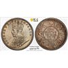 Image 1 : BRITISH INDIA: George V, 1910-1936, AR rupee, 1919(c), PCGS MS64