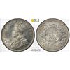 Image 1 : BRITISH INDIA: George V, 1910-1936, AR rupee, 1919(b), PCGS MS63