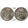 Image 1 : BRITISH INDIA: George VI, 1936-1947, 1 rupee, 1947(b), PCGS MS62