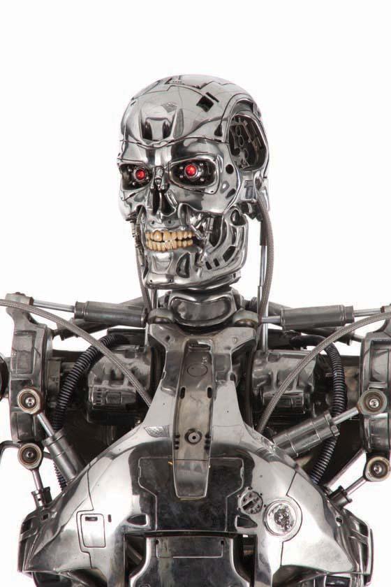 Original hero screen-used T-800 endoskeleton from T2 3-D: Battle Across ...