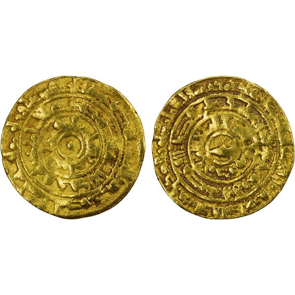 FATIMID: al-Mu'izz, 953-975, AV dinar (4.08g), Misr, AH363, Fine