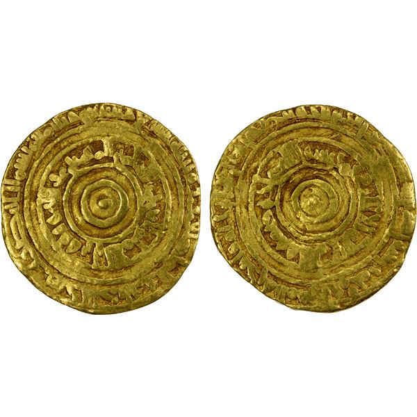 FATIMID: al-'Aziz, 975-996, AV dinar (4.03g), al-Mansuriya, AH36(7 or 9), Fine