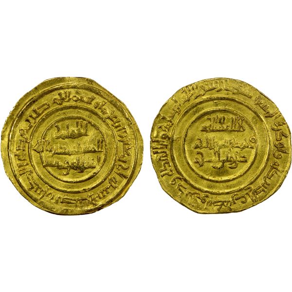 FATIMID: al-Mustansir, 1036-1094, AV dinar (4.06g), Sabra (Sfax), AH440, VF-EF