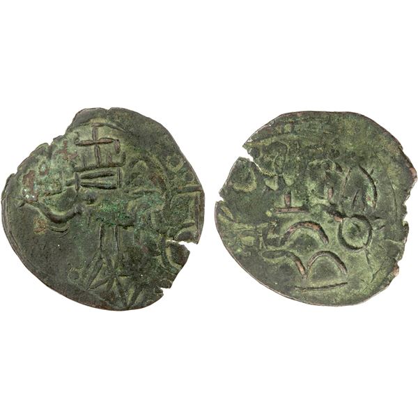 CEYLON: Anonymous, ca. 1st-3rd century AD, AE unit (5.04g), VF-EF