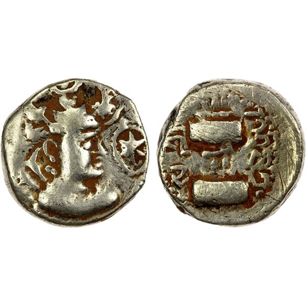 INDO-SASANIAN: Rana Datasatya, 5th/6th century, pale AV dinar (7.08g), bold VF