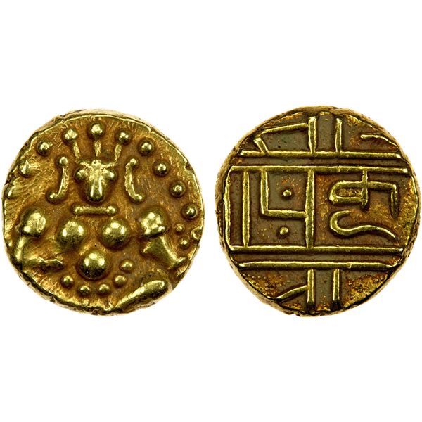 CHITALDURG: Madakeri Nayaka and Successors, 1565-1779, AV pagoda (3.29g), EF