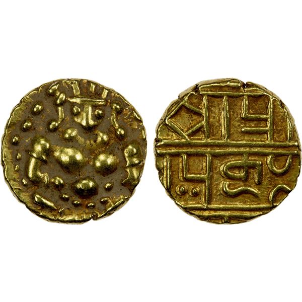 CHITALDURG: Madakeri Nayaka and Successors, 1565-1779, AV pagoda (3.31g), EF