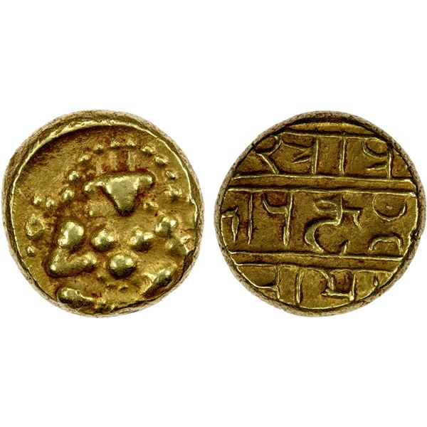 CHITALDURG: Madakeri Nayaka and Successors, 1565-1779, AV pagoda (3.32g), VF-EF