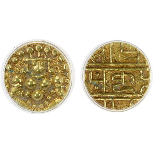 CHITALDURG: Anonymous, 17th/18th century, AV pagoda, ANACS AU55