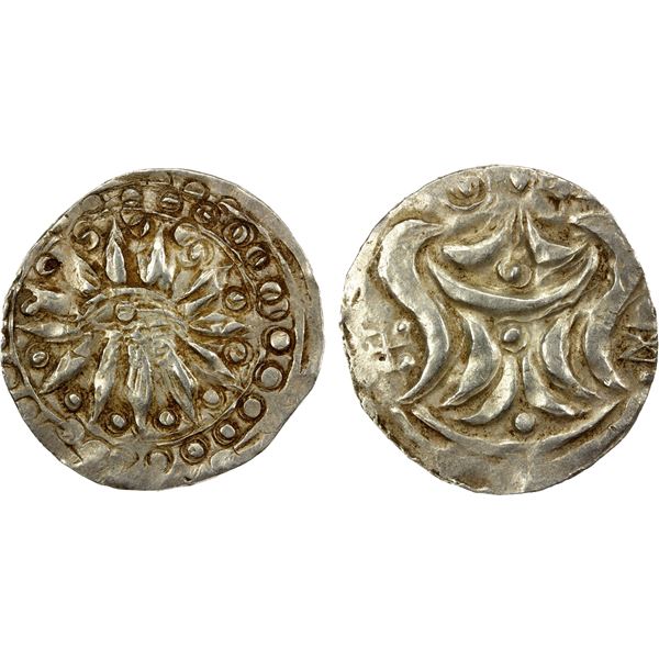 BEIKTHANO: 9th/10th century, AR unit (9.21g), EF