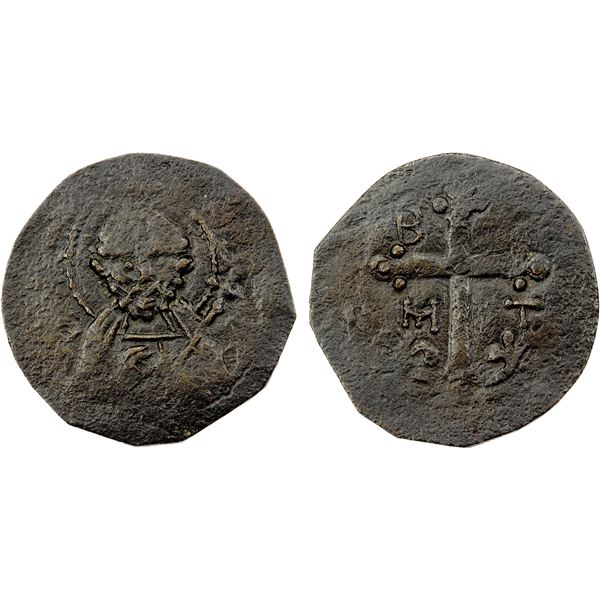CRUSADERS: PRINCIPALITY OF ANTIOCH: Bohemond I, 1098-1100, 1102-1104, AE follis (2.70g), VF