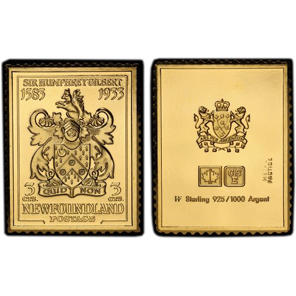 CANADA: gilt AR medal, ND, PCGS Proof 69 DCAM
