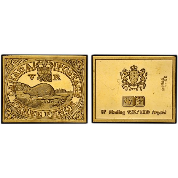 CANADA: gilt AR medal, ND (2001), PCGS Proof 66 DCAM