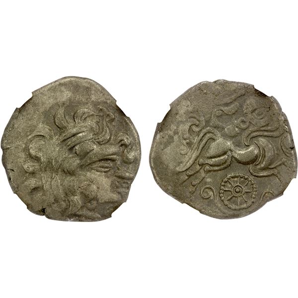 GAUL: Redones, BI stater (5.61g), ca. 100-50 BC, NGC Choice XF