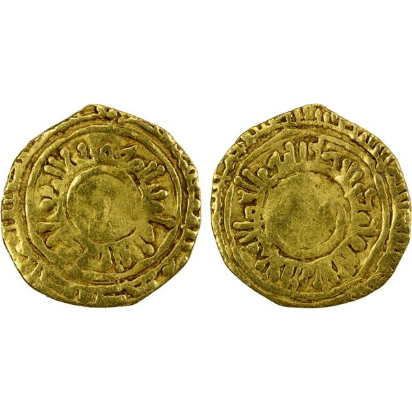 FATIMID: al-Mu'izz, 953-975, AV ¼ dinar (0.92g), NM, ND, VG-F