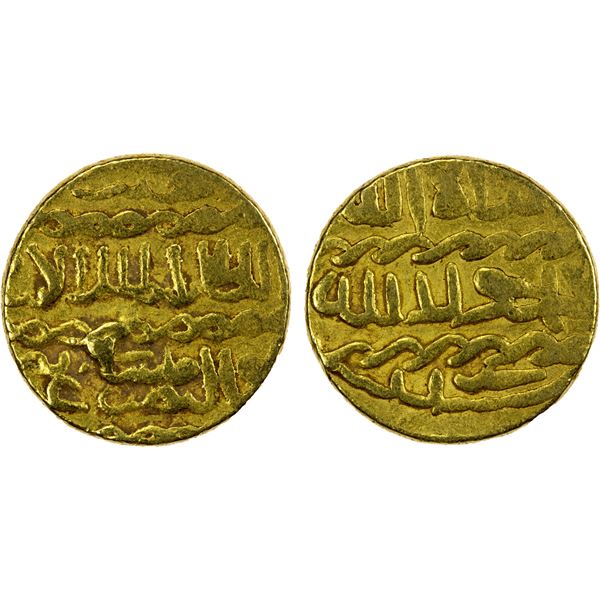 BURJI MAMLUK: Qa'itbay, 1468-1496, AV ashrafi (3.43g), NM, ND, VF