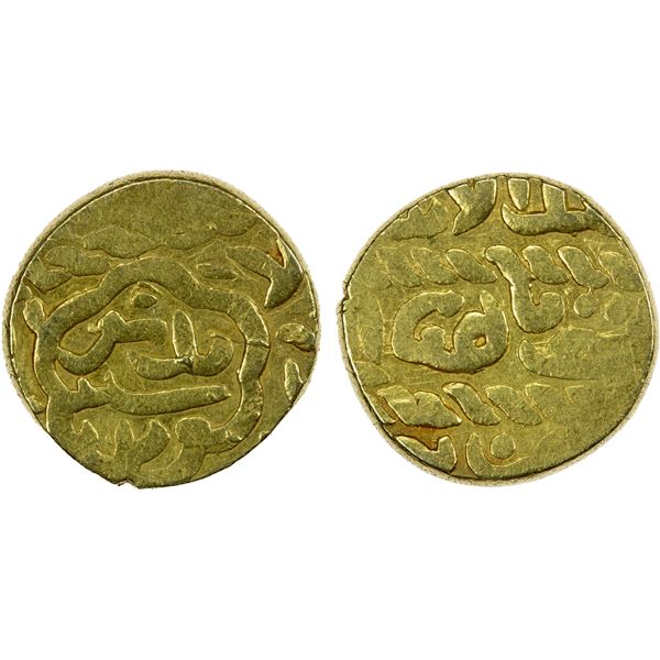BURJI MAMLUK: Qansuh II al-Ghuri, 1501-1516, AV ashrafi (3.39g), Dimashq, AH920, VF