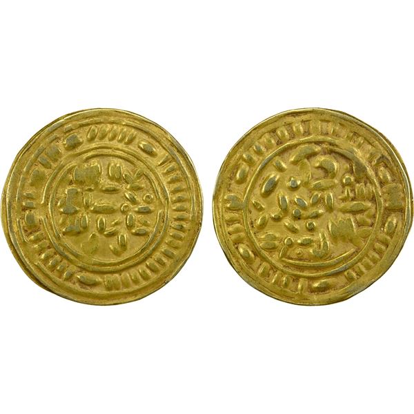 SULAYHID: 'Ali b. Muhammad, 1047-1081, AV dinar (2.21g), NM, ND, VF
