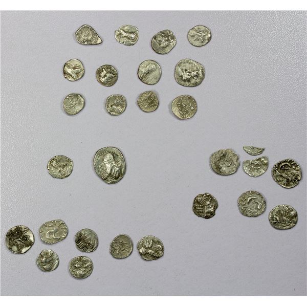 ANCIENT: PERSIS KINGDOM: LOT of 27 AR coins