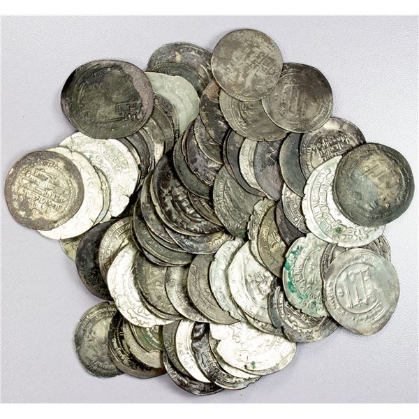 ISLAMIC: MEDIEVAL ISLAMIC: LOT of 76 silver dirhams