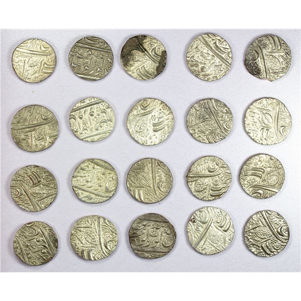 INDIA: SIKH EMPIRE: LOT of 20 Amritsar nanakshahi rupees