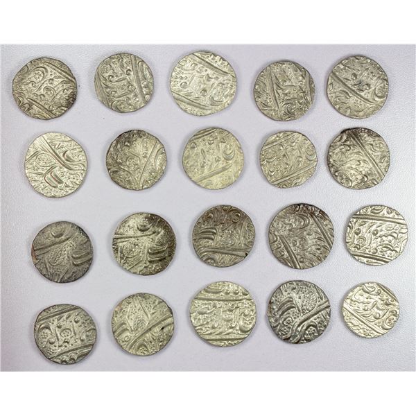 INDIA: SIKH EMPIRE: LOT of 20 Amritsar nanakshahi rupees