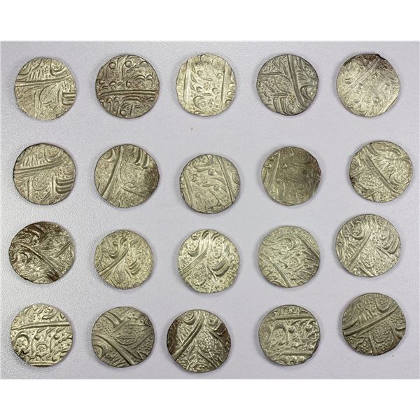 INDIA: SIKH EMPIRE: LOT of 20 Amritsar nanakshahi rupees