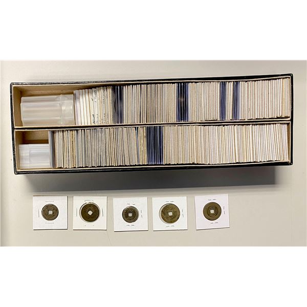 CHINA: LOT of 242 coins