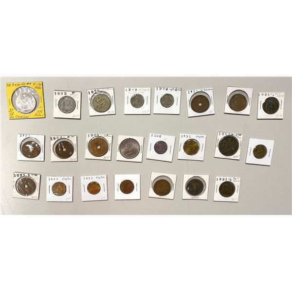 ASIA: Various, LOT of 23 coins