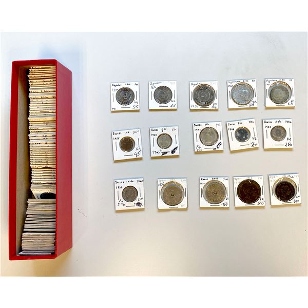 EUROPE: Various, LOT of 93 coins