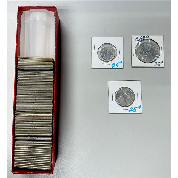 UNITED STATES: LOT of 65 Anillo restrike maverick tokens