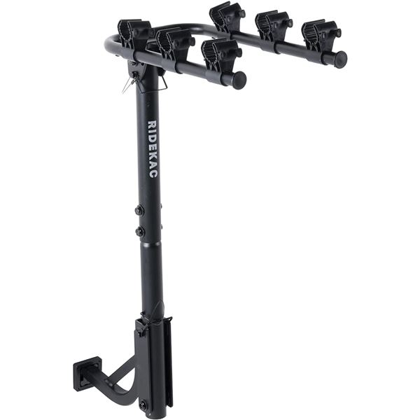 Hitch Cycles Rack 1228 - KAC S3 HITCH MOUNTED 3 BIKE SUSPENSION RACK - Kastner Auctions