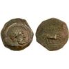 Image 1 : BACTRIA: Euthydemos I, ca. 230-200 BC, AE double unit (7.91g), choice VF