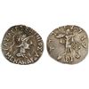 Image 1 : BACTRIA: Menander I, ca. 155-130 BC, AR drachm (2.48g), bold VF