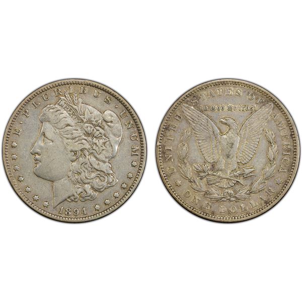 UNITED STATES: AR dollar, 1894, PCGS VF35