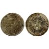 Image 1 : ARAB-SASANIAN: 'Abd Allah b. 'Amir, ca. 661-664, AR drachm (3.63g), BYSh (Bishapur), AH44, VF-XF