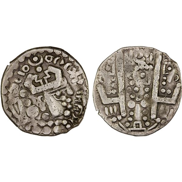 ARAB-BUKHARAN: Muhammad, ca. 761-769, AR Bukharkhoda drachm (3.00g), XF