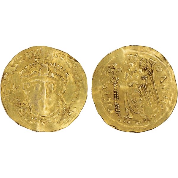 UMAYYAD/ABBASID: AV burial piece (0.72g), VF-XF