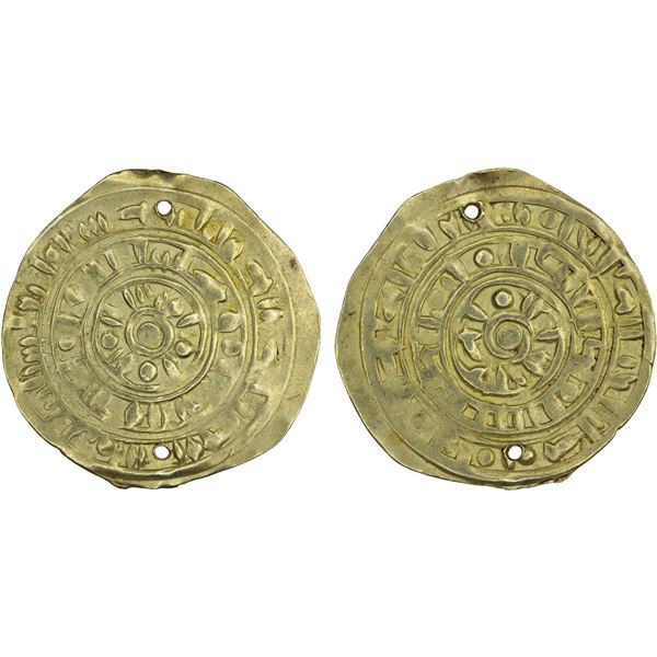 FATIMID: al-Mustansir, 1036-1094, AV imitative dinar (2.29g), VF-XF