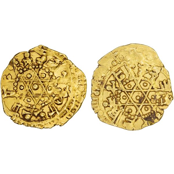 FATIMID: al-Mustansir, 1036-1094, AV 1/4 dinar (0.96g), [Siqilliya], DM, AU-UNC