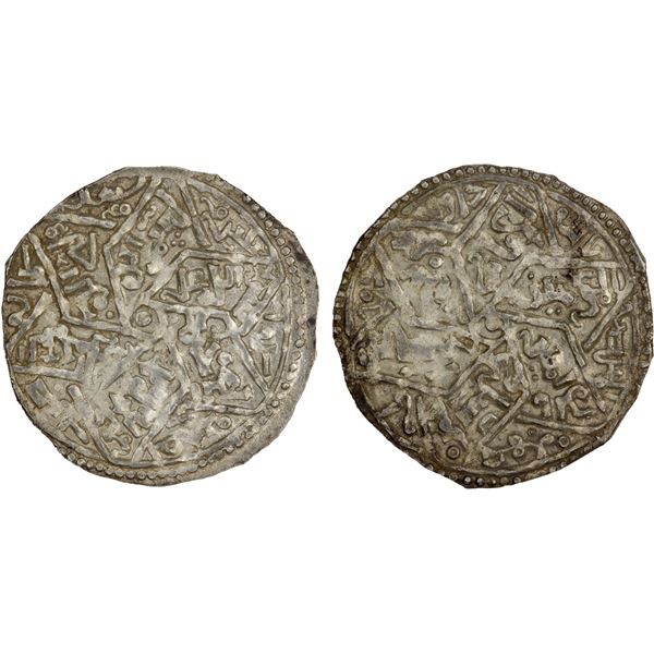 RASSID: al-Muntasir Da'ud, 1258-1290, AR dirham (1.69g), Sa'da, AH672, excellent XF