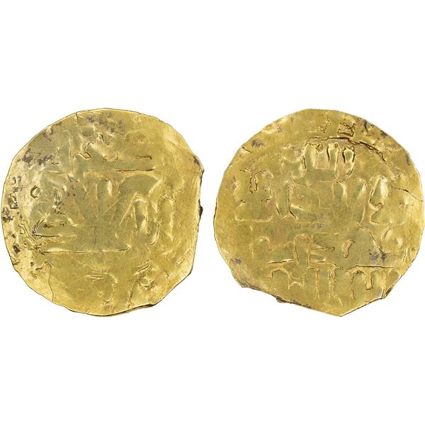 SALGHURID: Tughril b. Sunqur, 1175-1203, AV dinar (2.10g), NM, ND, Fine