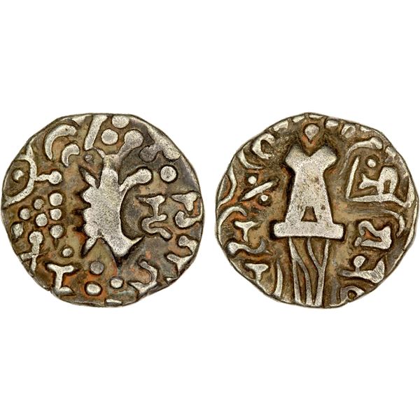 KIDARITE: Vinayaditya, ca. 776-807, debased AV dinar (7.61g), VF-XF