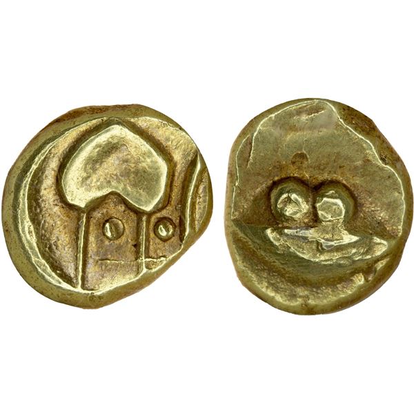 BIJAPUR: Anonymous, 17th century, AV pagoda, NGC AU55