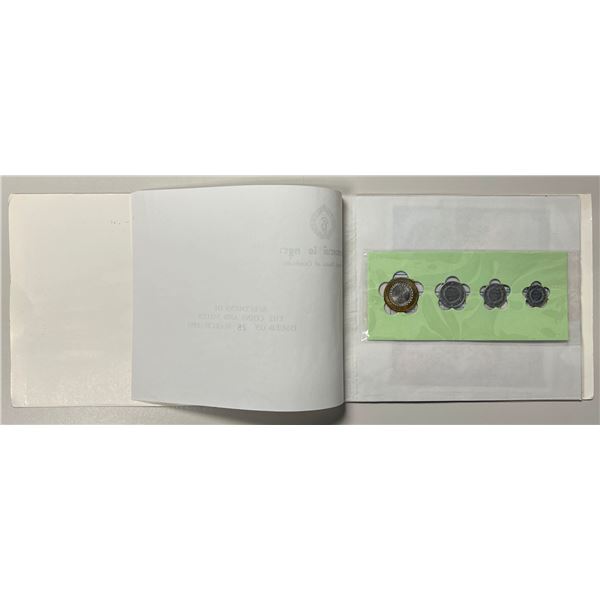 CAMBODIA: Norodom Sihanouk, 1993-2004, coin and banknote set (1994-5), Choice Unc