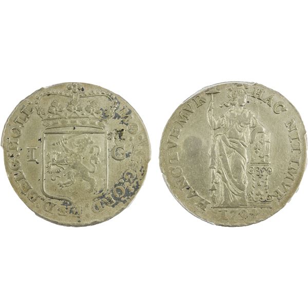 SINTANG: AR gulden, ND, PCGS VF Details on XF Details host