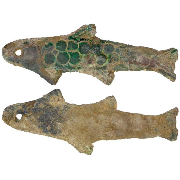 ZHOU: Spring-Autumn Period, 770-475 BC, AE 'fish money', VF